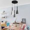 Modern Kitchen Island 3 Heads Pendant Light LED Ceiling Lamp Hanging Fixture